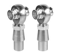 Giunto di supporto Kit estremità snodo 2 pezzi estremità snodo giunti cromo-molibdeno estremità snodo filettatura sinistra destra kit estremità giunto Heim accessori auto Testina braccio oscillante