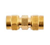 Giunto Diritto IN Ottone 6mm - Confezione 10 - Connect 31154 Nuovo