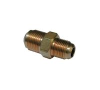 Wigam DIANFLEX_8033408050966 Giunto Diritto Ridotto a Doppia Cartella 3/8 x 1/2 per condizionatori, Ottone, Multicolore