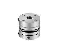 Giunto elastico a membrana singola in lega di alluminio D34L32, con vite a sfere, encoder, computer, motore passo-passo, servomotore.(10X10)
