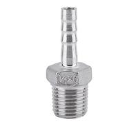 Giunto filettato maschio giunto pneumatico connettore rapido acciaio inossidabile SS304 Raccordo filettato maschio BSP 1/8"~ 3/4"(1/4" x6mm)
