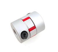 Giunto flessibile for motore a ragno D20L25 Giunto flessibile a ganascia in alluminio 5x8 mm 3 mm 4 mm 5 mm 6 mm 6,35 mm 7 mm 10 mm 1 pz(6.35x7)