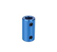 Giunto flessibile in alluminio con foro da 5 mm e 8 mm, giunto for albero flessibile blu, vite for motore passo-passo, giunto a vite da 5x8 mm, parti for stampante 3D distintivo(2pcs)