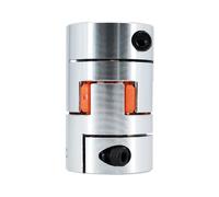 Giunto flessibile Spider Plum for albero di accoppiamento D40 L66mm 14/17mm con una cava for chiavetta da 5mm a un'estremità for motore nema23 nema34(14-14 a keyway 5mm)