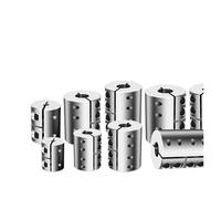 Giunto for albero LL D20L25 Spider Coppia rigida Connettore motore Accoppiatore Giunto in alluminio CNC Cardanico for stampante 3D(LL-B-D20L25-4X5)