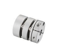 Giunto for albero motore a doppio diaframma D26L35mm, giunto for servomotore passo-passo ad alta elasticità a vite(6X7)