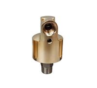 Giunto girevole per acqua, aria e olio, Dimensioni multiple dell'acqua di raffreddamento del connettore giunto rotante della velocità raccordo in ottone temperatura(Right-handed Thread,HD20)