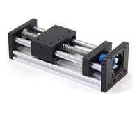 Giunto guida lineare Tavolo scorrevole Vite a sfere SFU1204 Corsa 100-500MM Giunto Doppio asse ottico 1 pz(200mm)