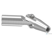 Giunto in acciaio inox per sistema a baldacchino per supporto a parete, V2A