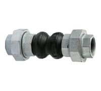 Giunto in gomma antivibrante filettato FF DN 40-1"1/2 - l. 186 Atusa