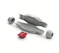 GIUNTO IN LINEA IP68/69 EXTRA-COMPATTO PRERIEMPITO IN GEL - RAYTECH BETTY/4