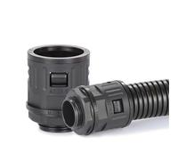 Giunto in nylon for tubo corrugato in plastica M12-M63, 10 pezzi(AD34.5-PG29,50PCS)