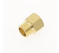 Giunto in ottone F/M 1/8" 1/4" 3/8" 1/2 BSP M10x1 Filettatura maschio-femmina Raccordi per tubi in ottone Adattatore giunto in rame Raccordo filettato, M20x1,5 femmina, M22x1,5 maschio