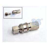 Giunto innesto rapido - valvola bidirezionale F-F 1/8'' passo gas