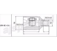 Giunto Interno Audi Quattro A4/A6/A8 VW Passat Syncro - Nuovo