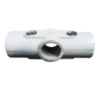 Giunto lineare 3 vie per tubo bianco Bianco