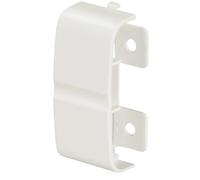 Giunto lineare per canale battiscopa 78 x 22 mm bianco 1 pz Bianco