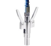Giunto lubrificante ad alta pressione - Nipplo in metallo ad alte prestazioni con manico antiscivolo | Adattatore versatile per la lubrificazione di autoveicoli, camion, macchine agricole