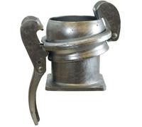 Giunto M NW 159mm con flangia da 6 Flangia a 4 angoli, 150x150 mm, sistema Bauer