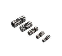 Giunto per albero, Boccola di accoppiamento a croce con foro da 4-22 mm a 2 sezioni molla a clip(6x12x31mm)