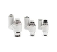 Giunto pneumatico universale valvola di controllo della velocità tubo del gas AS1301F/2301F/1311F/2311F-M3/M5/01/02-03-04-06S 1 pz(AS2301F-01-08S)