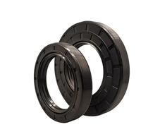 Giunto radiale for olio NBR 220 * 240/250/255/260 * 15/16/18 TC/NBR con doppio labbro e molla - Nero, resistente al calore/agli agenti chimici, for alberi/motori/pompe (5 parti)(220 * 240 * 18)