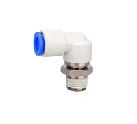 Giunto rotante ad alta velocità KSL Gomito ad angolo retto con cuscinetto Raccordo pneumatico for aria compressa a 360° 1 pz(Green)