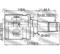 FEBEST 0111-KUN26 Giunto omocinetico