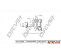 Giunto semiasse DP2110.10.1175 Drve+ per FIAT CINQUECENTO SEICENTO / 600