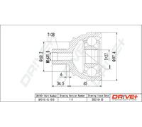Giunto semiasse DP2110.10.1510 Drve+ per VW TRANSPORTER T4 Autobus