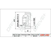 Giunto semiasse DP2110.10.1620 Drve+ per AUDI VW SKODA SEAT CUPRA