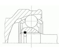 Giunto semiasse Giunto omocinetico 21147 SPIDAN per FIAT LANCIA