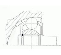 Kit di giunti, albero motore SPIDAN 36452