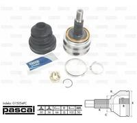 Giunto semiasse lato ruota G15054PC PASCAL per MITSUBISHI PAJERO III Canvas Top