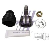Giunto semiasse lato ruota Giunto omocinetico FT25084K FAST per FIAT OPEL LANCIA