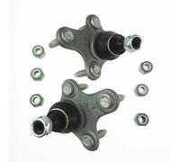 Giunto Sferico Guida Giunti sferici dello sterzo compatibile con Beetle 2012-2018 Per Caddy 2004-2015 del braccio di controllo 1K0407365C 1K0407366C