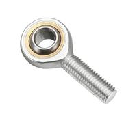 Giunto uniball M8, testa sferica sinistra, testa snodata, testa del tirante (filettatura esterna)