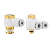 Giunto universale a gomito for tubo singolo e doppio tubo KQ2V-04-01/06-01/08-01/10-01S 1 pezzo(KQ2V 06-02S)