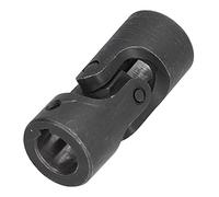 Giunto Universale Accoppiatore Rotabile, Adattatore con Albero, Acciaio 45# Nero, 20mm Diametro Interno - Resistente e Durevole, Angolo di Regolazione Ampio, Per Macchinari