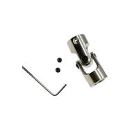 Giunto universale in metallo: accoppiatore trasversale di precisione, giunto sterzo, connettore universale (2 x 3 mm)