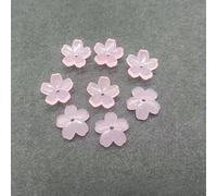GIUPLOKID Cappucci per Perline a Forma di Fiore in Acrilico, 400/600/800 Pezzi 11x3,5 mm Tappi di Perline Fiori in Acrilico Gioielli Fai da Te, Orecchini, Braccialetti(400pcs 11x3.5mm)