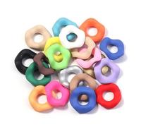 GIUPLOKID Cappucci per Perline a Forma di Fiore in Acrilico, Perline distanziatrici con Ghirlanda di Fiori in Acrilico for creazione Gioielli Fai da Te 200 Pezzi Multicolore 16 mm(Style 5)
