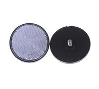 GIUPLOKID Catadiottri per Pali di cancello, Bastoncini Catarifrangenti Rotondi for Moto e cancelli, Confezione da 4 Misure Multiple(6)