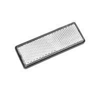 GIUPLOKID Catadiottri per Pali di cancello, Catarifrangenti for Moto rettangolari Rotondi autoadesivi Multicolori da 4 Pezzi(Blue)