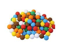GIUPLOKID Palla da golf in schiuma, Palline da golf in schiuma Multicolor 2,15 cm 40 pz