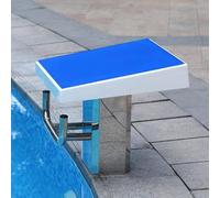 GIUPLOKID Piattaforma di Immersione da Piscina Pesante, Trampolino da Piscina in Acciaio Inossidabile 15° for Gare di Allenamento Nuoto al Coperto e all'aperto(Upgraded)