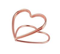 GIUPLOKID Portanumeri da Tavolo, Segnaposto Portafoto con Numero Tavolo for Matrimoni E Feste Confezione Multicolor da 10 Pezzi(Rose Gold)