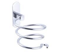 GIUPLOKID Scaffale portaoggetti per Parrucchieri, Supporto for asciugacapelli da Parete, Supporto Organizer in Lega di Alluminio Multicolore 2 Pezzi(Matte)