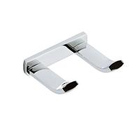 GIUPLOKID Scaffale portaoggetti per Parrucchieri, Supporto for asciugacapelli Staffa di stoccaggio a Parete Bagno Argento 11,5x9,5 cm