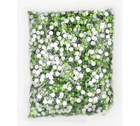 GIUPLOKID Strass Hotfix Flatback, Flatback Crystal AB Strass Non termoadesivi Multicolor Ss3-Ss20 14400pz(Black Diamond,Ss5 14400pcs)